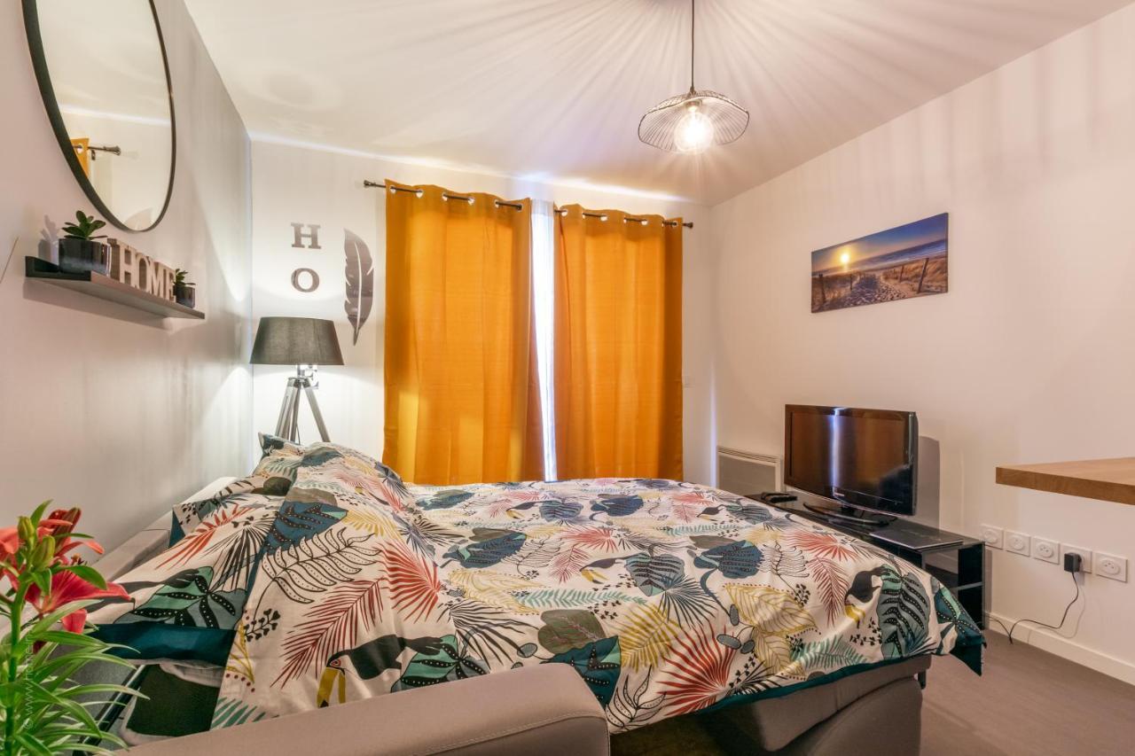The Sunshine- Appart Cosy Proche Paris-Disney Avec Parking Prive Dans Residence Meaux Exterior foto